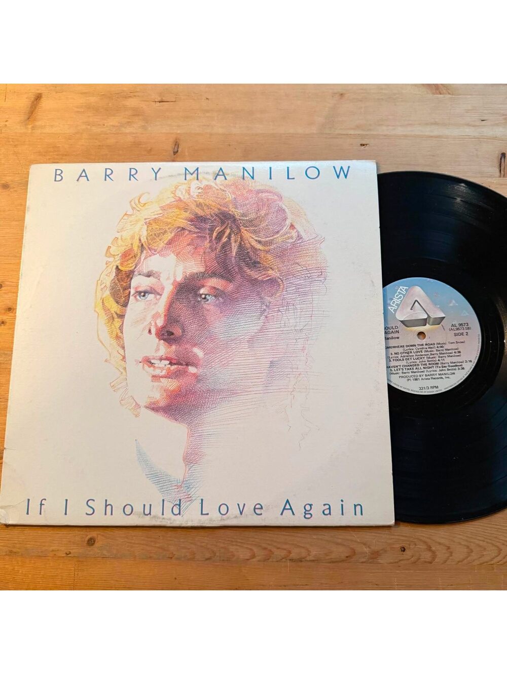Barry Manilow - If I Should Love Again 33rpm VG+ VR24